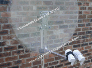 85cm Clear dish
